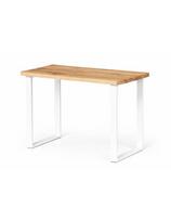 BERGAMO WHITE S 115X65 ąžuolinis stalas