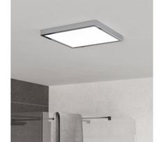 Eglo 901767 - LED vonios kambario lubinis šviestuvas FUEVA LED/13W/230V 29x29 cm IP44 chromuotas