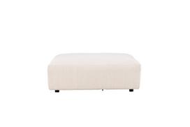 Modulinė sofa-pufas Mavi, 1 vietos, 105x37x105 cm, smėlio spalvos