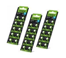 Baterija Videx AG4 / LR626 Alkaline, 20mAh, 1.5V, 30 vnt.