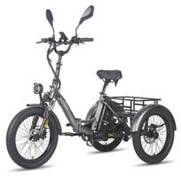 Elektrinis krovininis triratis Fafrees F20 Mate 20", juodos spalvos