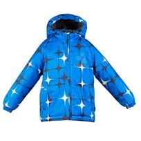 Huppa Vaikiška striukė CLASSY, blue pattern, 104 cm