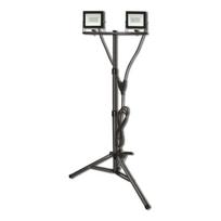 LED prožektorius ant trikojo stovo 2 * 50 W, IP65