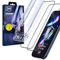 Grūdintas stiklas iPhone 17 Pro Max 3mk Hardy Hardura 9H su aplikatorium, 2 vnt.