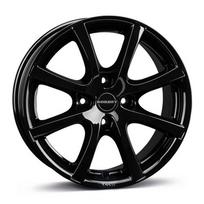 Ratlankis BORBET R17x7 4x100 ET 38 CB 64 (Bg Black Glossy) (560 KG kg)