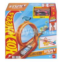 HOT WHEELS STUNT TRACKS trasa su kilpa ir šuoliu (JHK76)