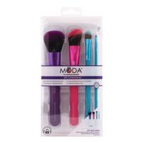 MODA 5PC COMPLETE KIT makiažo šepetėlių rinkinys