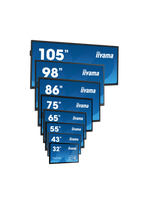 iiyama ProLite TF5539AS-B1AG, 24/7, 138.6cm (54.6), Projected Capacitive, 4K, USB, RS232, Ethernet, Android, kit (USB)