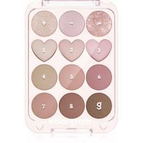 Colorgram Pin Point Eyeshadow Palette akių šešėlių paletė nepriekaištingam įvaizdžiui atspalvis 02 Pink+Mauve 9.9 g