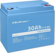 Qoltec LiFePO4 battery 12.08V, 30Ah, 384Wh, BM | 53703 | 5901878537030