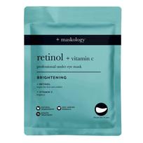 MASKOLOGY RETINOL + VITAMIN-C  Paakių kaukė, 3 poros