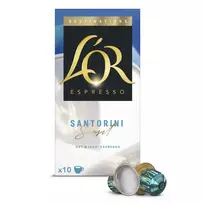 Kavos kapsulės L'OR Santorini, 10 vnt