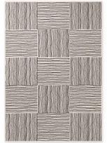 Ted Baker Haringey plokščiaaustis kilimas „Nightingale“ juodos ir baltos spalvos, 200x300