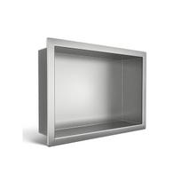 Nerūdijančio plieno įleidžiama lentyna WALL-BOX 30x20x10 cm