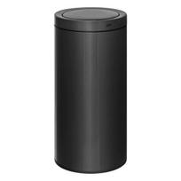 Automatinė šiukšliadėžė - FIVE - Delta - Juodas metalas - 40L - D. 31,2 x H. 62,5 cm
