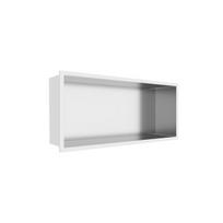 Nerūdijančio plieno įleidžiama lentyna WALL-BOX 45x20x10 cm