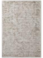 Vikosa Jane klampės kilimas iš viskozės, sidabrinis – 80 x 150 cm minkštas rankų darbo kilimas