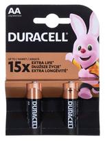 Šarminės baterijos DURACELL BASIC AA/LR6 K2 - 2 vnt.