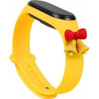 Hurtel Strap Xmas Xiaomi Mi Band 5 / 6 Bells - Yellow