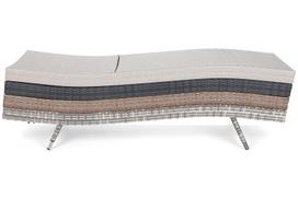 2-jų gultų ir staliuko komplektas Bora Bora, Beige / Beige Melange