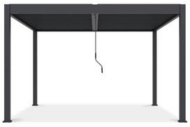 Pavėsinė Pergola ELEGANCE DUO 400x400x265 cm, Anthracite