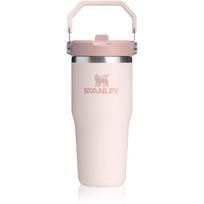 Stanley IceFlow™ Flip Straw 2.0 Tumbler nerūdijančiojo plieno termogertuvė Rose Quartz 410 ml