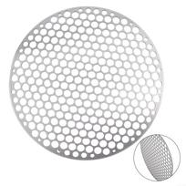 Nerūdijančio plieno skrudinimo grotelės, apvalios tinklinės kepsninės, skirtos kepti ant medžio anglies 20CM