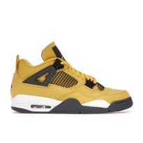 Air Jordan 4 Retro Lightning 2021 Unisex Kedai Geltoni Tour-Yellow Daugiaspalviai CT8527-700 44.5