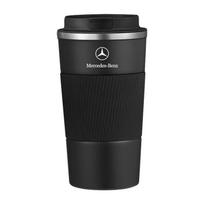 500ML Nerūdijančio Plieno Kavos Termosas Butelis Šiluminis Puodelis Nevarvantis Mercedes Benz AMG W205 W204 W203 W211 GLC GLE CLA W212 W213 W201 W210 W124 benz juoda