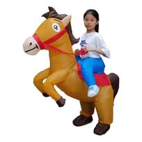Atsparus vandeniui pripučiamas kostiumas jodinėjimui žirgu Kūrybingas vakarėlio Cosplay apranga Vaidmenų žaidimo rekvizitas Style 3 For Kids