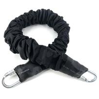 Sunkios Bungee Pasipriešinimo Juostos Antigravitacinis Aerobinės Jogo Diržas Šokio Treniruočių Virvė Fitneso Namų Sporto Salės Treniruočių Įranga 120LBS juoda