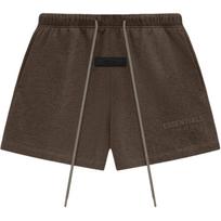 Fear of God Essentials Šortai su gobtuvu Melžtas Medis Vyriški Apatiniai Ruda 160SU242002F S gray
