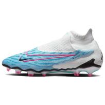 Nike Phantom GX Elite Gripknit DF FG Blast Pack Unisex Sportbačiai Mėlyni Baltic-Blue Balti DC9969-446 38.5