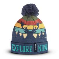 Pentagon Sanctuary "DEAR" Knit Beanie Šilta, žieminė, megzta laisvalaikio kepurė su Elniu