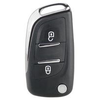 2 mygtukai / 3 mygtukai CE0523 modifikuotas apverčiamas sulankstomas raktų apvalkalas su VA2 peiliuku, tinka Peugeot 306 / 407 / 807 2 Buttons