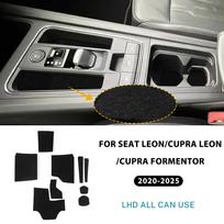 Skirta Seat Leon MK4 Cupra Leon Cupra Formentor 2020 2021 2022 2023 2024 2025 Centrinės konsolės pavarų svirties panelės laikymo vietos lipdukas Interjeras