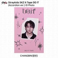 Stray Kids SKZ It Tape DO IT Akordeono versija. Oficiali nuotraukų kortelė Changbin ID Photo
