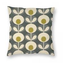 Orla Kiely - Abstrakčių gėlių dizaino kvadratinė pagalvės užvalkalas Poliesterio Lino Aksomo raštas Užtrauktuko Dekoracija Kambario pagalvės užvalkalas Didmeninė prekyba 30x30cm