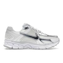 Nike Air Zoom Vomero 5 HF7723-100 sportbačiai moterims, chromuoti, balti, summit baltumo ir platinos spalvos. 35.5 white