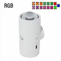 Judesio jutiklio LED naktinė lemputė RGB spalvas keičianti USB įkraunama belaidė sieninė lempa miegamajam, laiptams, koridoriui, sodui, magnetinė pakopinė lemputė