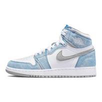 Air Jordan 1 Retro High OG GS Hyper Royal Vaikiški sportbačiai Mėlyni Šviesiai pilki Balti 575441-402 36