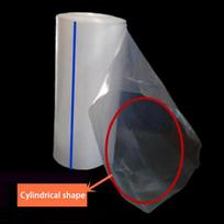 500g 0.2mm PE Termiškai susitraukiantis vamzdis Skaidri plėvelė Plastikas PE Karšto susitraukimo plėvelė Pakavimo tūtelė Storas plastikas Pakuotė Alaus butelis Stiklainis tube width 20cm