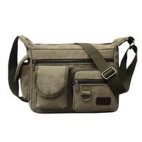 Drobiniai Unisex Messenger Krepšiai Viengubas Krepšys ant peties Kasdienis lauko sportinis Kelioninis žygių krepšys Crossbody armijos žalia spalva