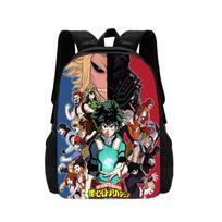 Kuprinė My Hero Academy Nešiojamojo kompiuterio kuprinė moterims ir vyrams kolegijos studentams Anime animacinių filmų knygų krepšys Mochila