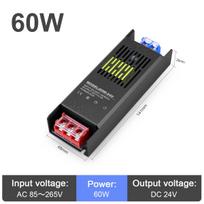 Visos galios LED perjungimo maitinimo adapteris AC110V/220V į DC 24V Apšvietimo transformatoriai 60W 150W 250W LED šviesos tvarkyklė 24V