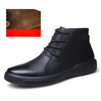 Natūralios Odos Vyriški Batai Retro Motociklininko Batai Vyrams Chelsea Batai Šilti Vyriški Auliukiniai Batai Darbiniai Laisvalaikio Batai Zapatos Hombre 38 juoda