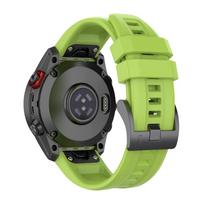 Suderinamas greito atsegimo dirželis Garmin Fenix 7/7S/7X (20/22/26mm) 20mm Quick Release laimo žalia spalva
