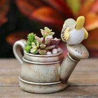 Mielas Paukštelio Mini Sukulentų Vazonas Sodo Dekoracija Gėlių Vazonas Staliniam Gėlių Bonsai Vazonas sliver