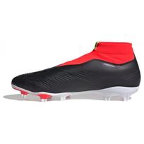 Adidas Predator 24 League Laceless FG Solar Energy Pack Unisex Sneakers Black Core-Black Cloud-White IG7768 42