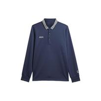 Adidas Originals dryžuota apykakle ilgomis rankovėmis polo marškinėliai vyriški viršutiniai drabužiai Tamsiai mėlyni IN6759 XS